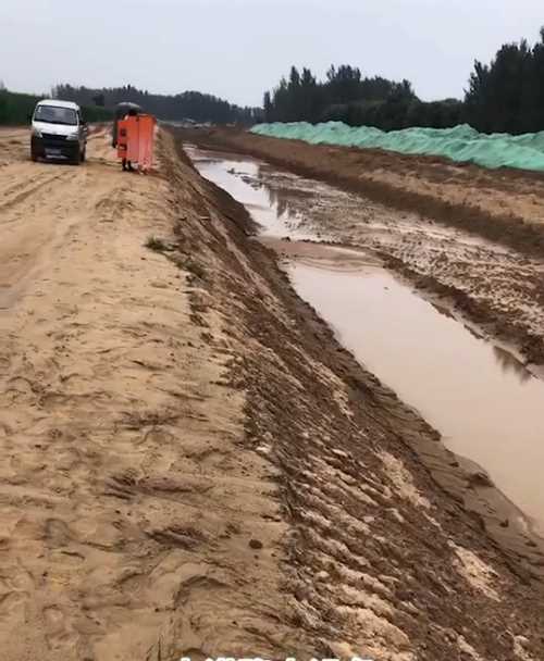 济宁鱼台县河道降水